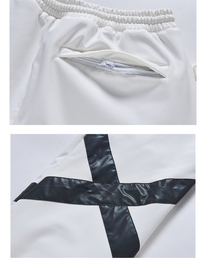 Ski Wear Neon Reflective Baggy Snow Pants -Unisex