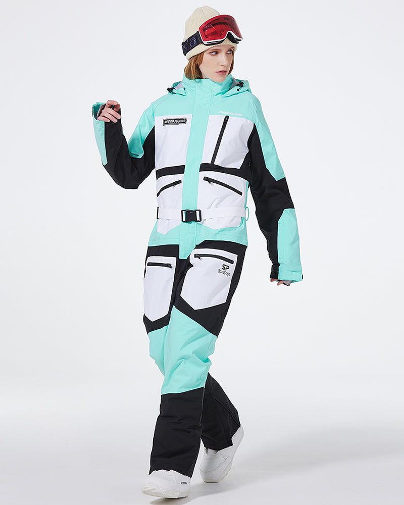 Ski Wear Niche Functionality Unisex Jumpsuit Snow Suit