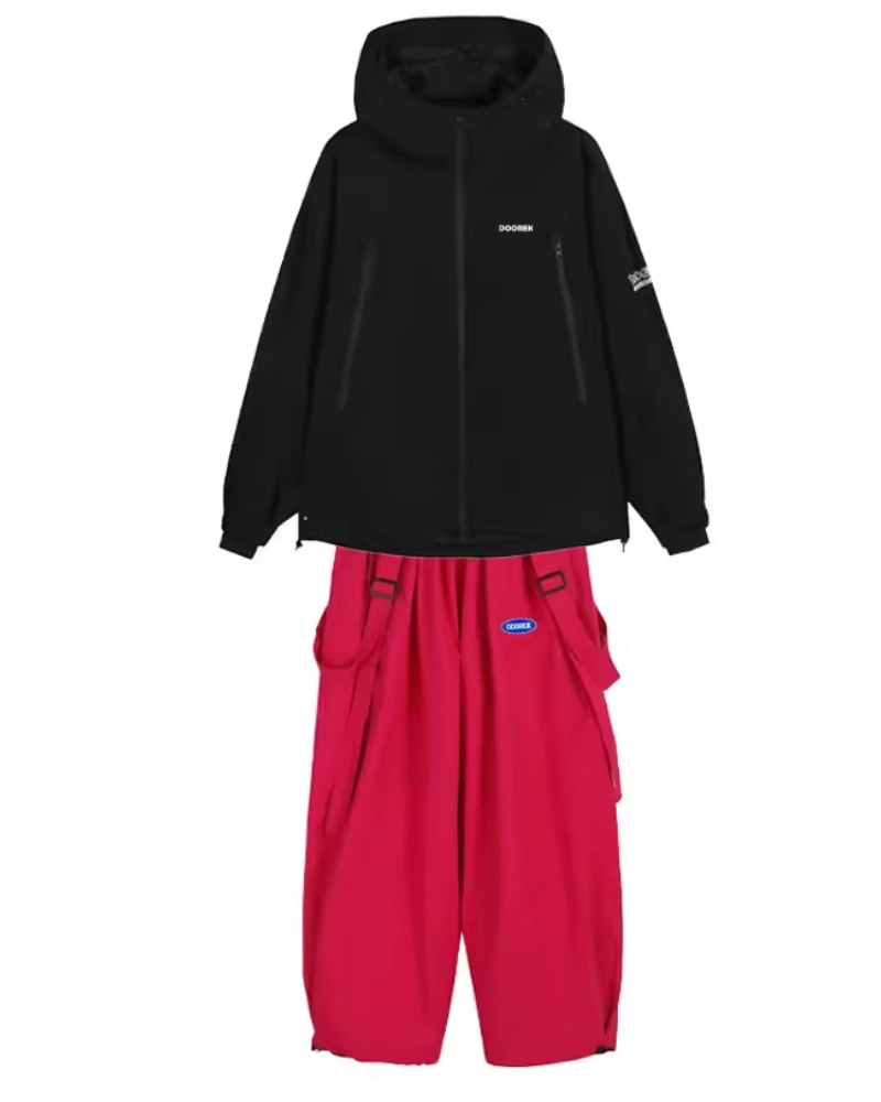 Ski Wear Snowboarding 3L Windproof Snow Suit - Women&