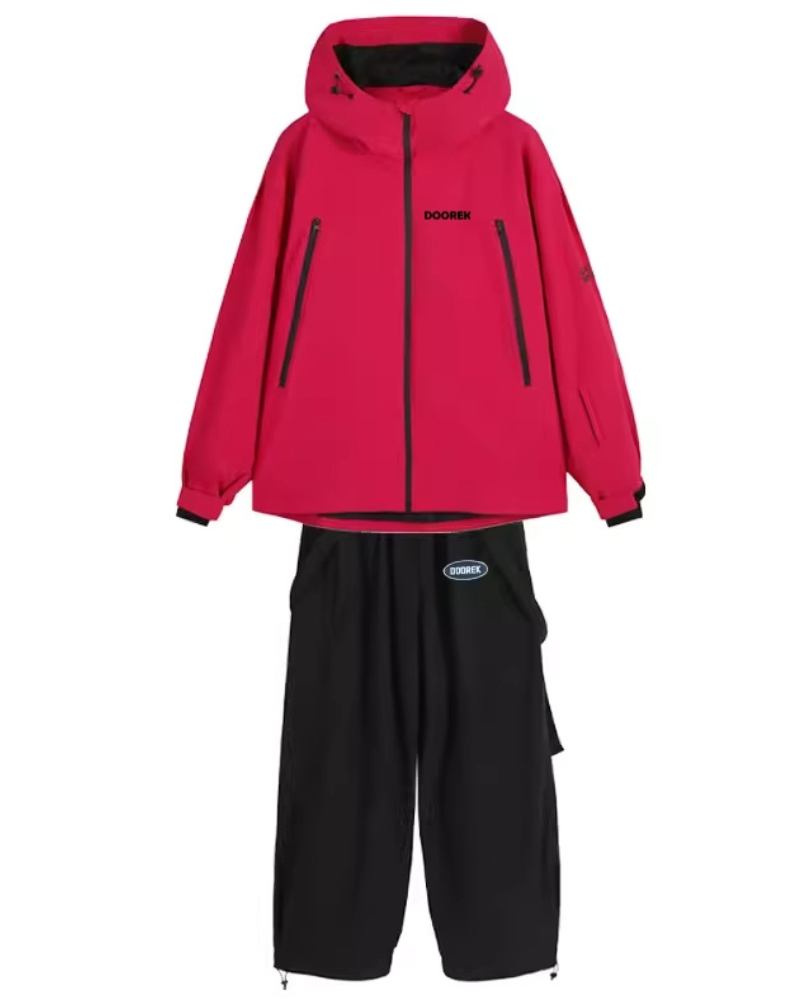 Ski Wear Snowboarding 3L Windproof Snow Suit - Women&