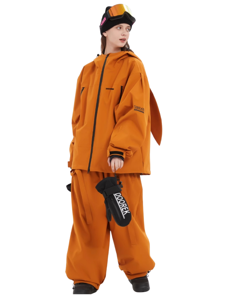 Ski Wear Snowboarding Unisex 3L Windproof Snow Suit