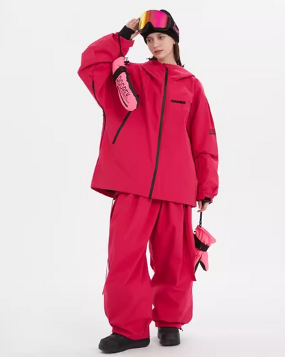 Ski Wear Snowboarding 3L Windproof Snow Suit - Women&