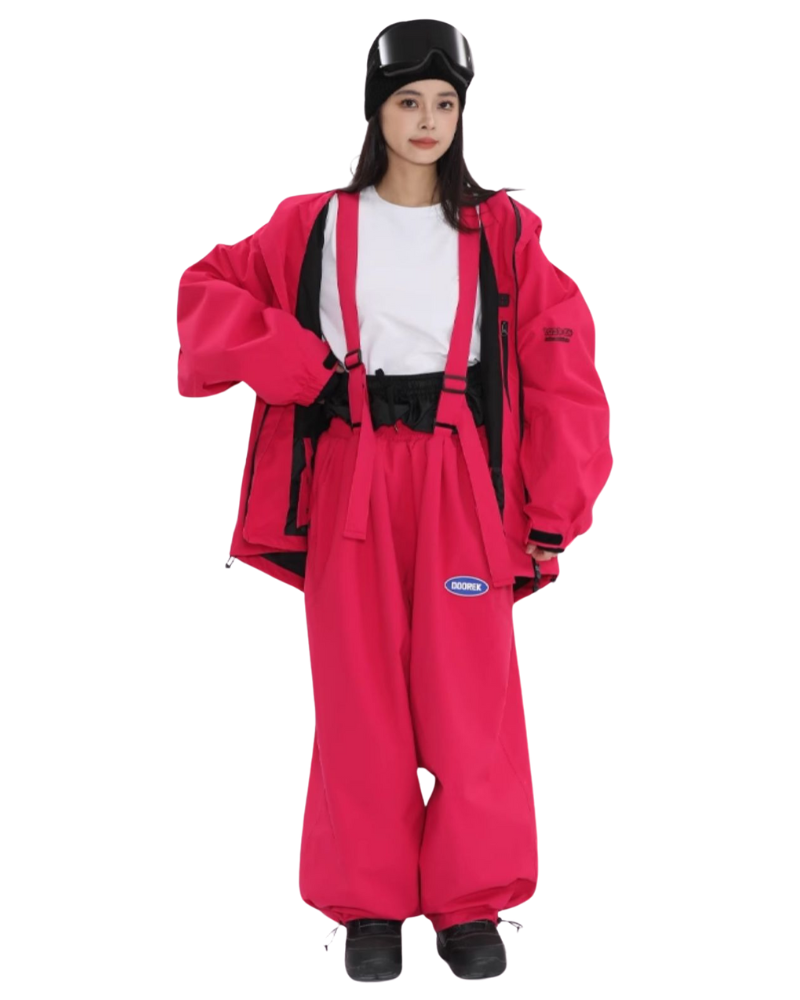 Ski Wear Snowboarding 3L Windproof Snow Suit - Women&