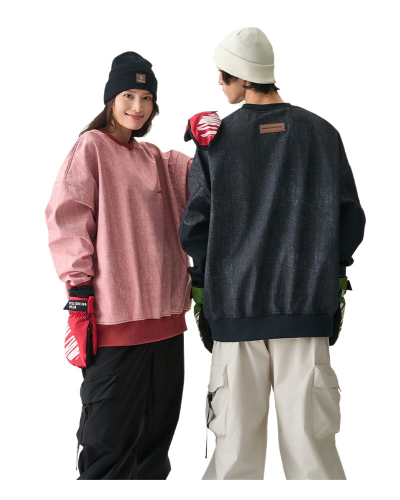 Ski Wear Outdoor 3L Fleece-lined Unisex Snow Sweater