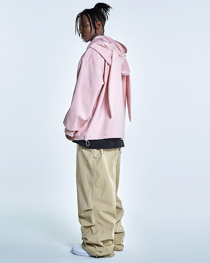 Ski Wear Outdoor Adorable Bunny Ears Warm Hoodie -Unisex