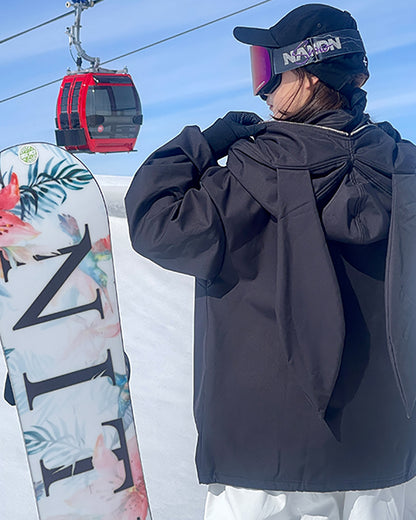 Ski Wear Outdoor Adorable Bunny Ears Warm Hoodie -Unisex