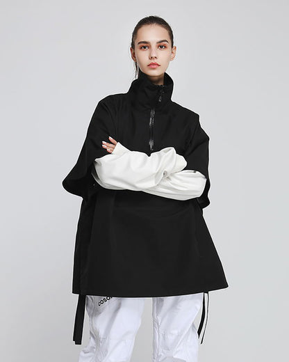 Ski Wear Outdoor Cloak Baggy Ski Jacket -Unisex