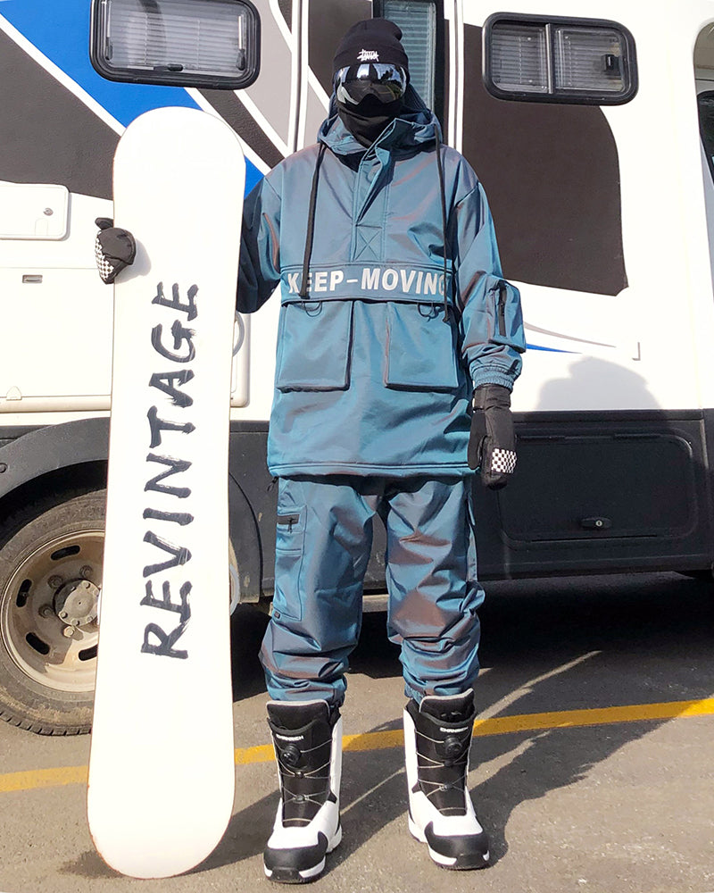 Ski Wear Snowboard Gear Waterproof Snow Suit -Unisex