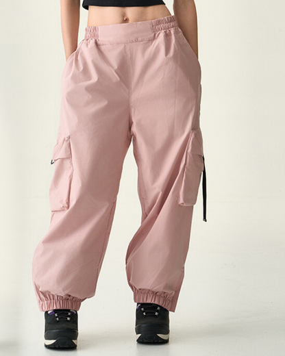 Ski Wear Insulated Cargo Snow Pants -Unisex