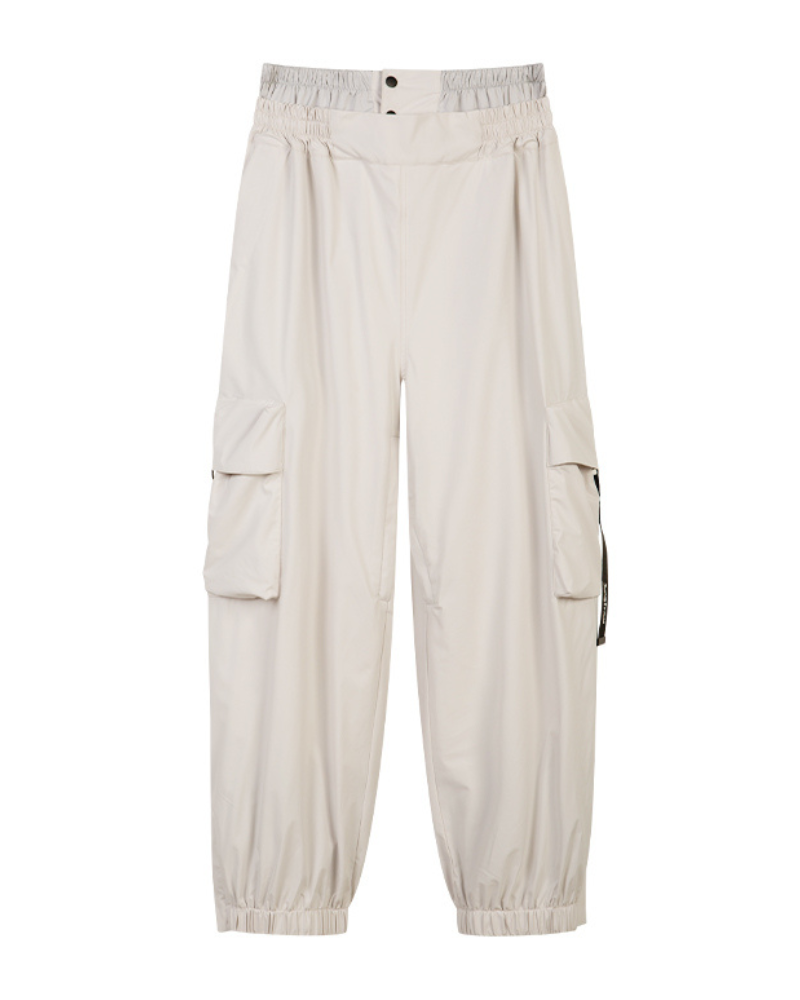 Ski Wear Insulated Unisex Cargo Snow Pants