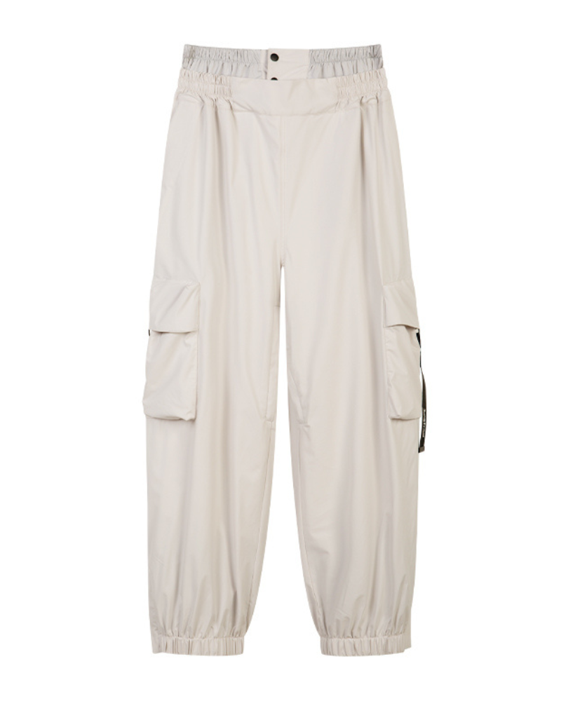 Ski Wear Insulated Cargo Snow Pants -Unisex