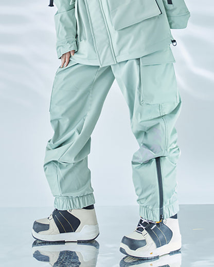 Ski Wear Snowboard Gear Cargo Jacket&amp;Pants Snow Suit - Women&