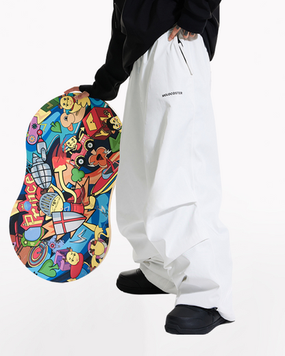 Ski Wear Snowboarding Baggy Snow Pants -Unisex