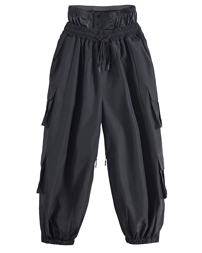 Ski Wear Snow Outfits Baggy Cargo Snow Pants - Unisex