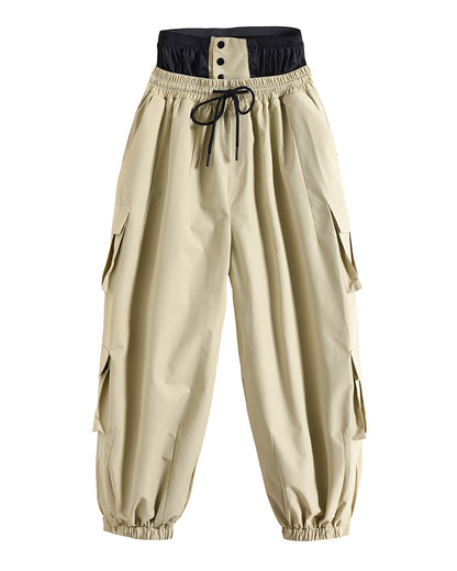 Ski Wear Snow Outfits Baggy Cargo Snow Pants - Unisex