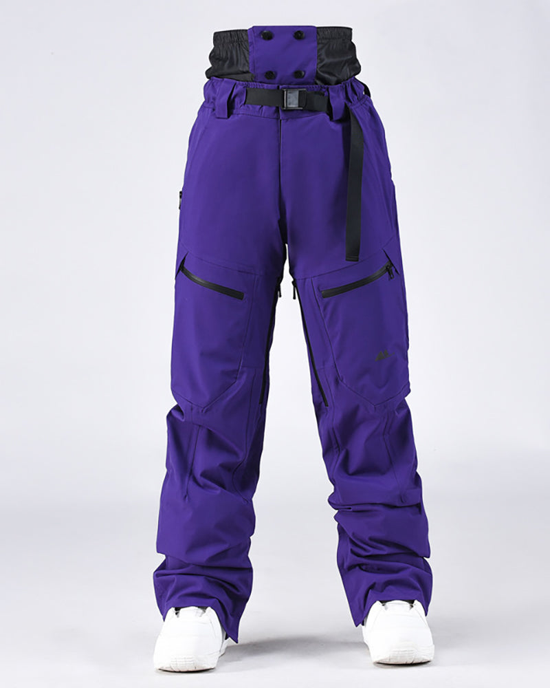 Ski Wear Outdoor Sports Unisex Cargo Snow Pants