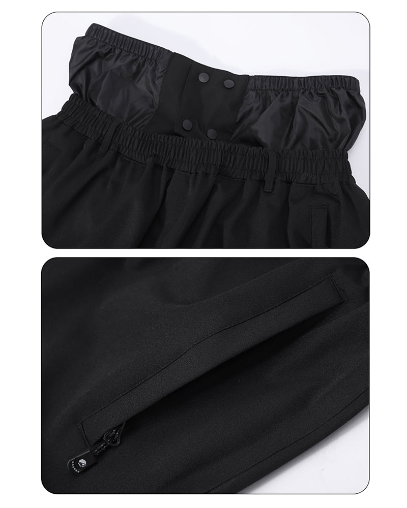 Ski Wear Snowboard Gear Baggy Snow Pants -Unisex