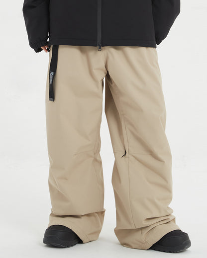 Ski Wear Snowboard Gear Baggy Snow Pants -Unisex