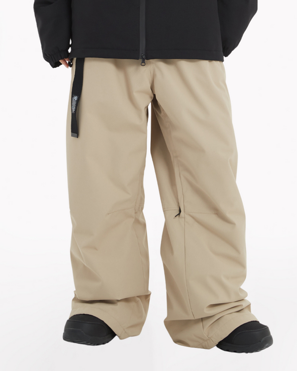 Ski Wear Outdoor Tapered  Unisex Snow Pants