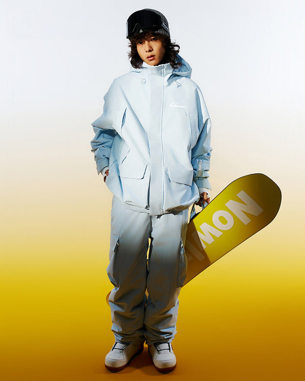 Ski Wear Personality Unisex Snow Jacket&pants (Sold Separately)