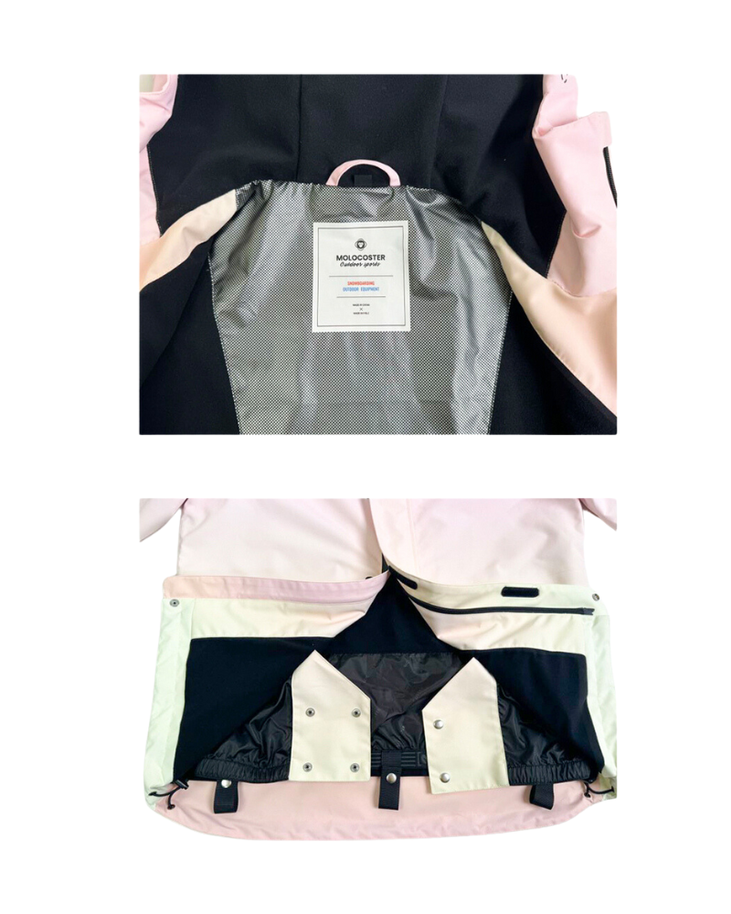 Ski Wear Snow Gear Rainbow Unicorn Snow Suit -Unisex