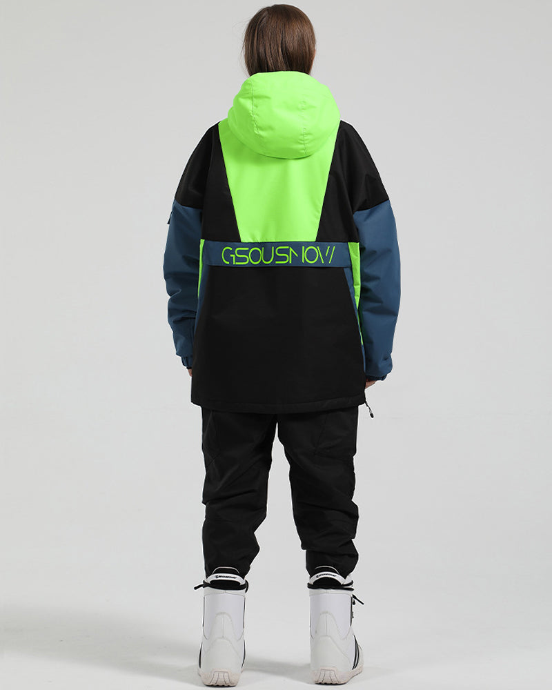 Ski Wear Reflective Snowboard Unisex Ski Jacket