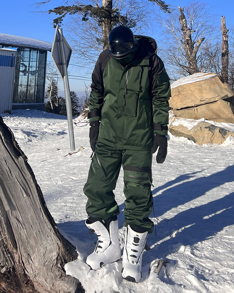 Ski Wear Snow Outfits Unisex Ski Jacket&Pants Suit