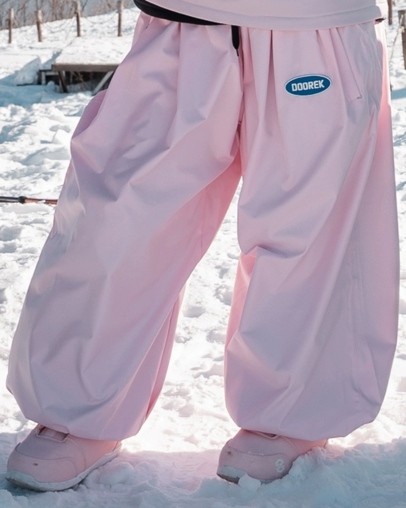 Ski Wear Snowboard Gear Super Baggy Snow Pants -Unisex