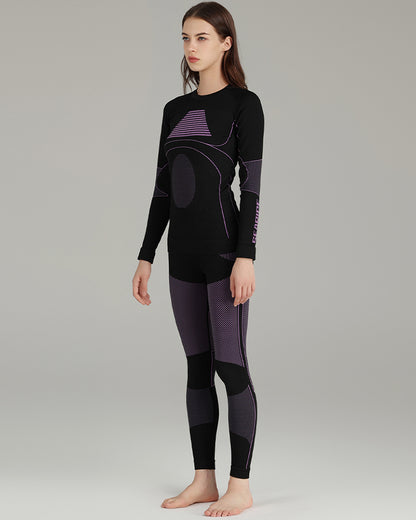 Ski Wear Tight-fitting Quick-drying Clothes Snow Suit - Women&