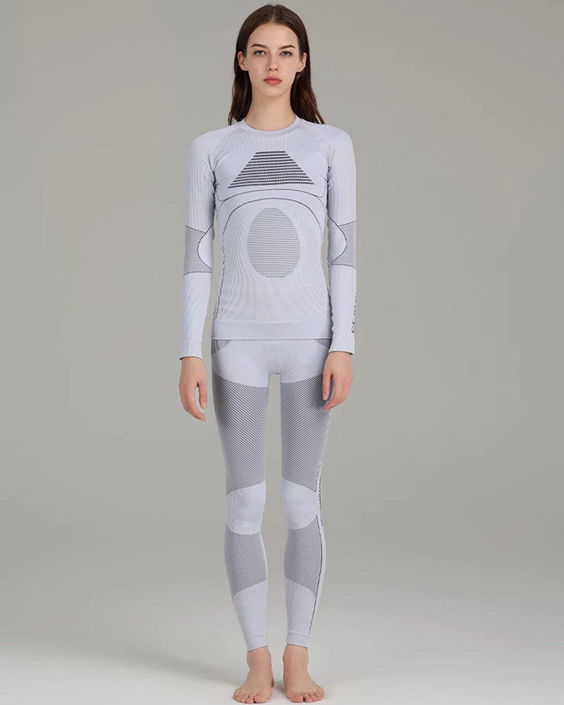 Ski Wear Tight-fitting Quick-drying Clothes Snow Suit - Women&