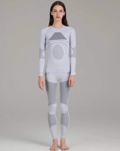 Ski Wear Tight-fitting Quick-drying Clothes Snow Suit - Women&