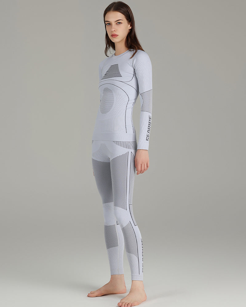 Ski Wear Tight-fitting Quick-drying Clothes Snow Suit - Women&