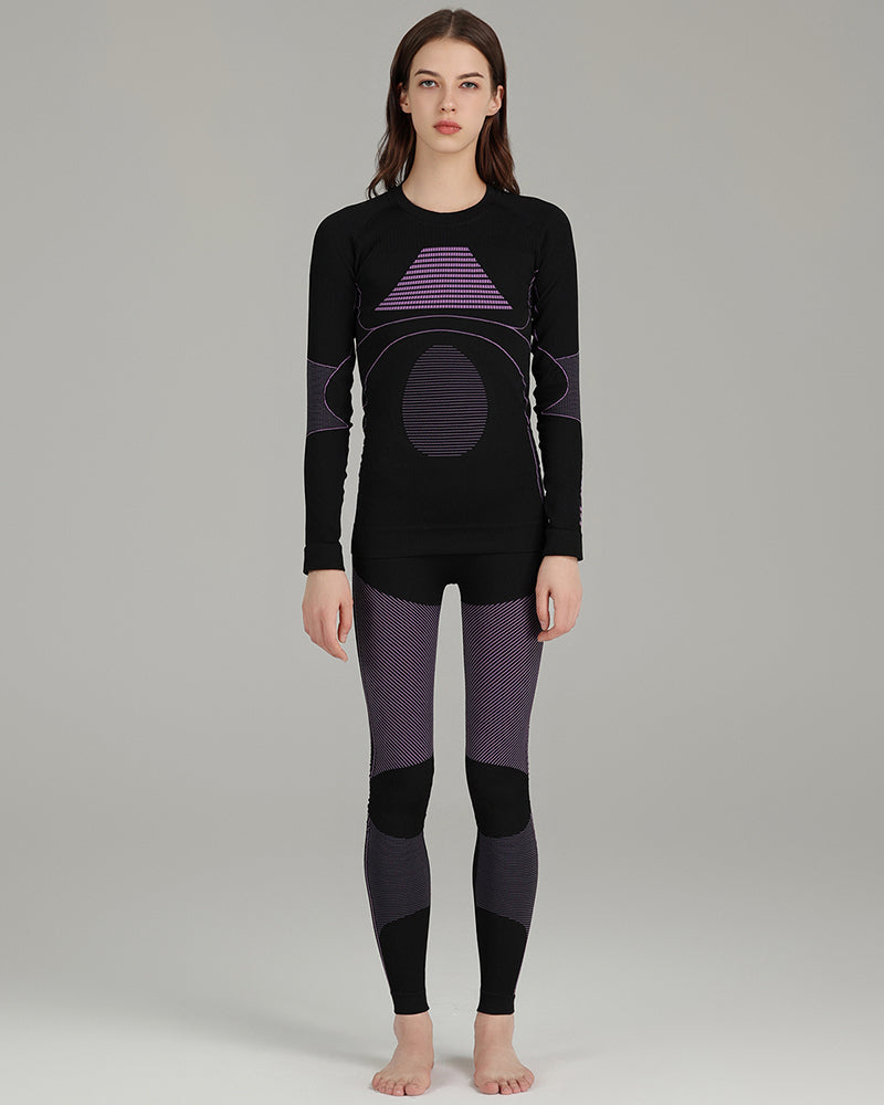 Ski Wear Tight-fitting Quick-drying Clothes Snow Suit - Women&