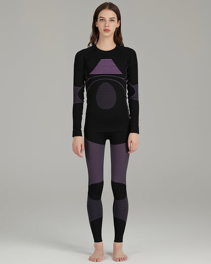 Ski Wear Tight-fitting Quick-drying Clothes Snow Suit - Women&