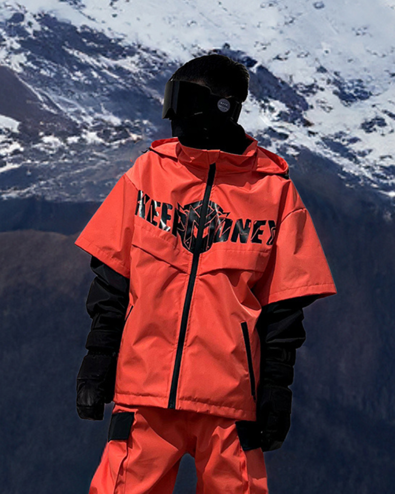 Ski Wear Snow Gear Unisex Snow Jacket&Pants Suit