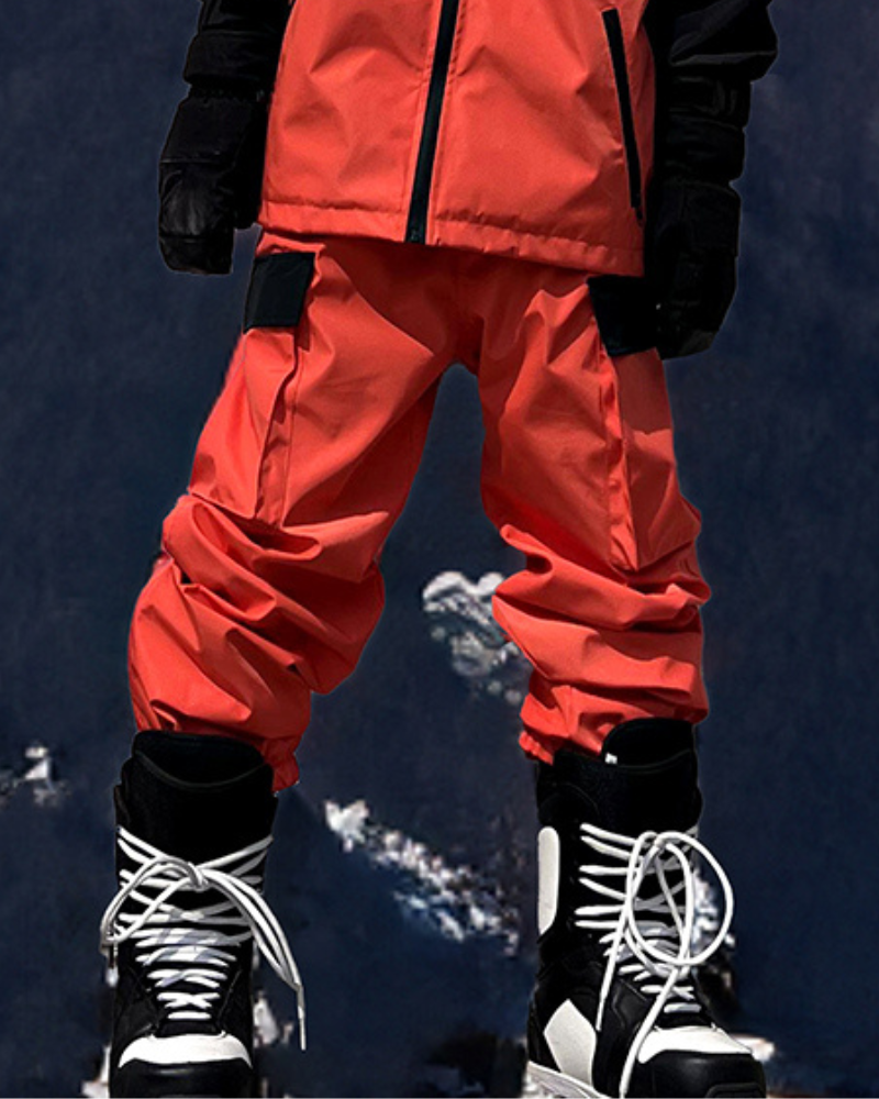 Ski Wear Snow Gear Unisex Snow Jacket&Pants Suit