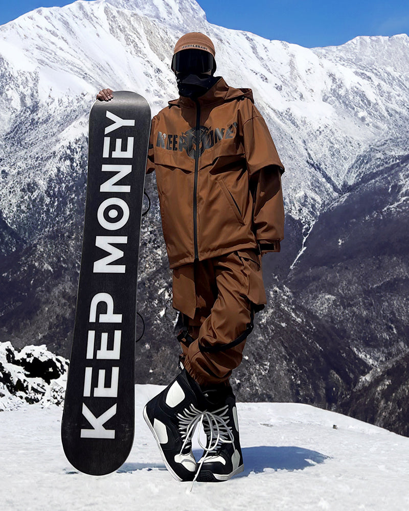 Ski Wear Snow Gear Unisex Snow Jacket&Pants Suit