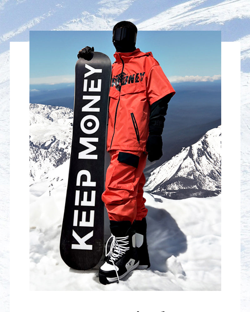 Ski Wear Snow Gear Unisex Snow Jacket&Pants Suit