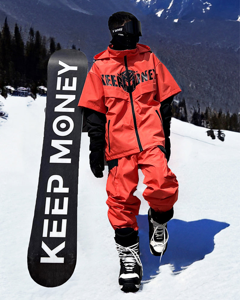 Ski Wear Snow Gear Unisex Snow Jacket&Pants Suit