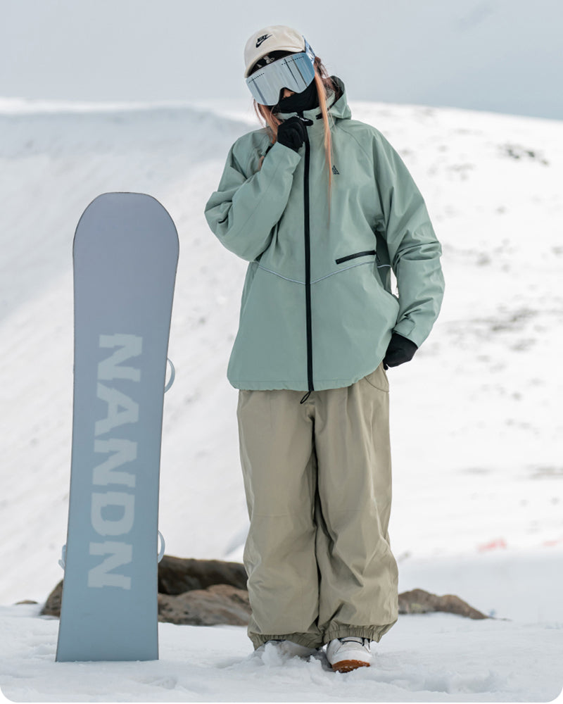 Ski Wear Waterproof Unisex Snowboarding Ski Jacket