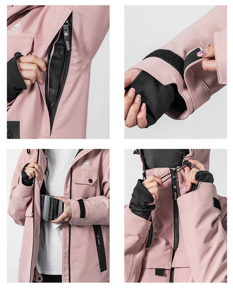 Ski Wear Waterproof Thickened Ski Jacket -Unisex