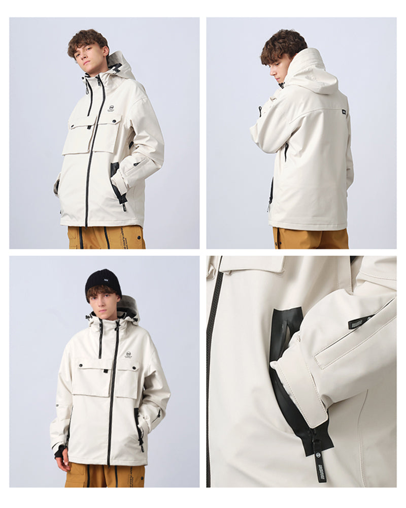 Ski Wear Waterproof Thickened Ski Jacket -Unisex