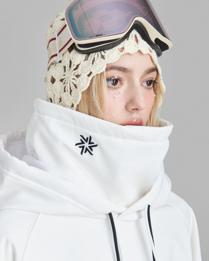 Ski Wear Waterproof &amp; Windproof Detachable Pullover Ski Hoodie - Unisex