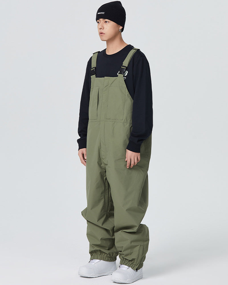 Ski Wear Outdoor Waterproof Insulated Ski Bibs - Unisex