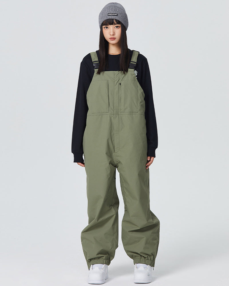 Ski Wear Outdoor Waterproof Insulated Ski Bibs - Unisex