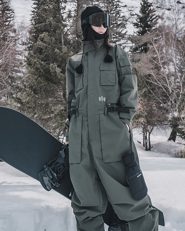 Ski Wear Winter Overall Unisex Snow Suit