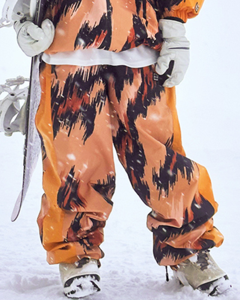 Ski Wear Colorful Unisex Snow Jacket&Pants Suit