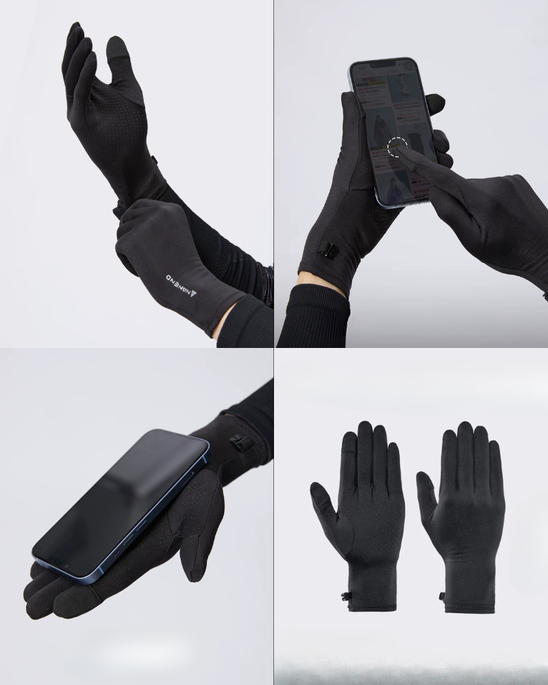 Ski Wear Snowboard Waterproof Dual-Layer Ski Gloves