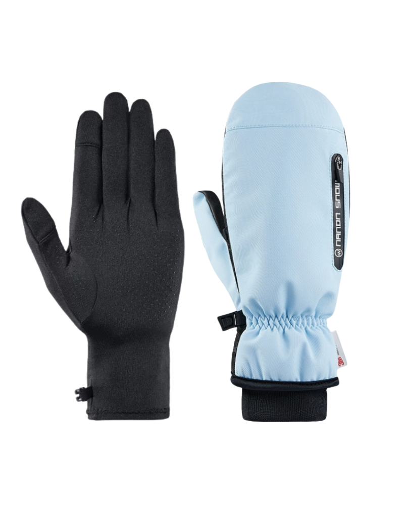 Ski Wear Snowboard Waterproof Dual-Layer Ski Gloves