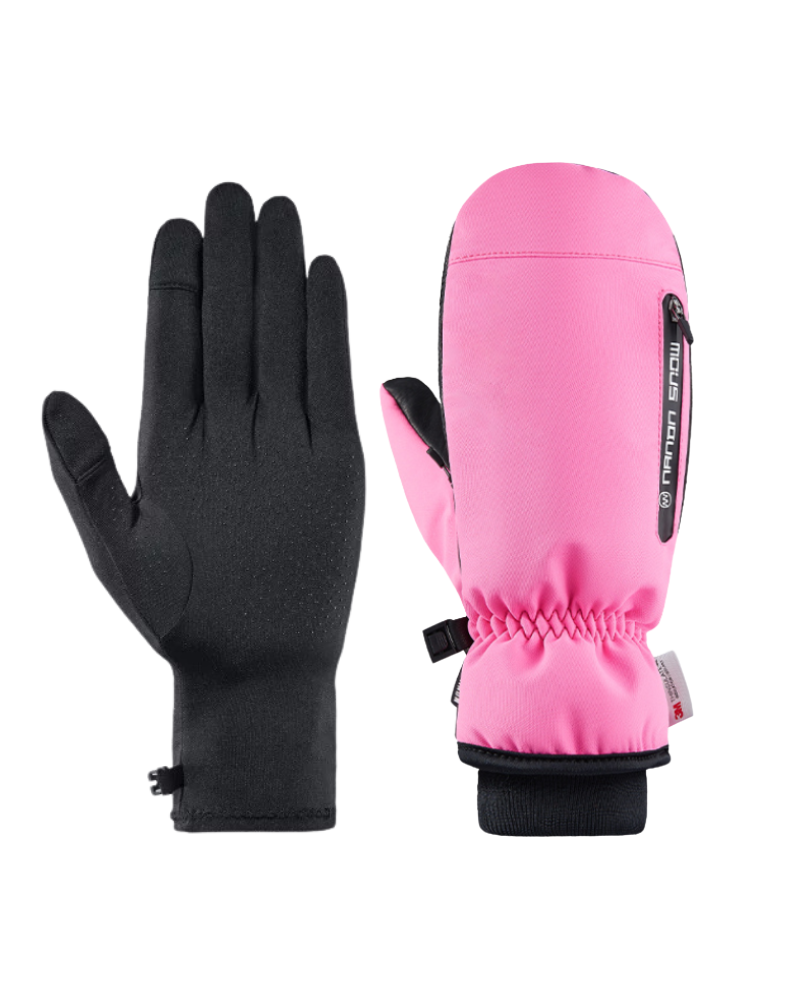 Ski Wear Snowboard Waterproof Dual-Layer Ski Gloves